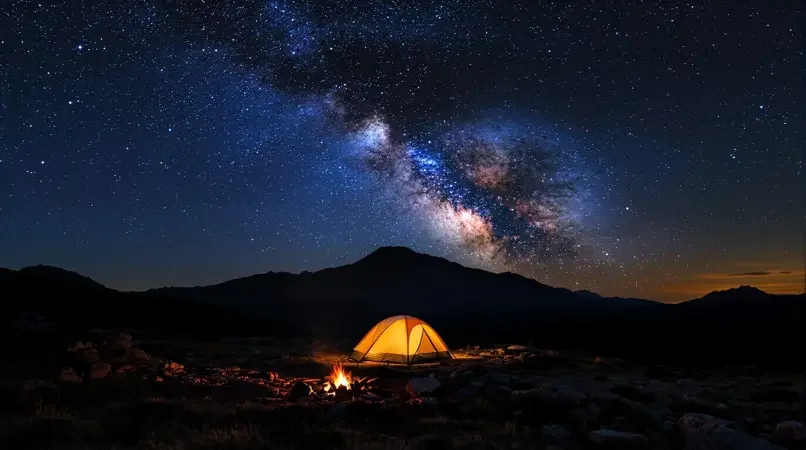 星空露营：高原银河之夜封面